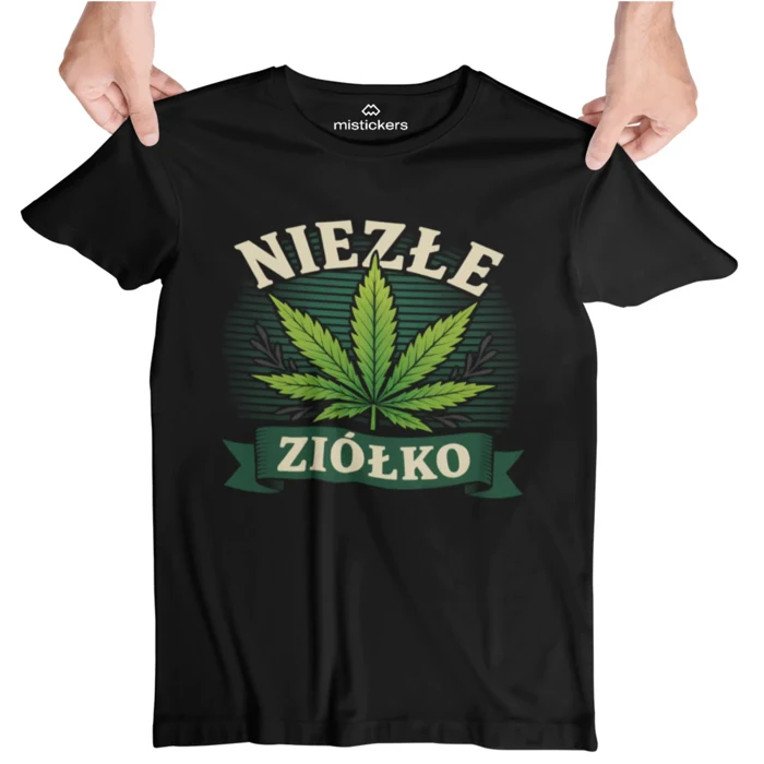 Koszulka „Niezłe Ziółko” – Prezent dla Wyluzowanego Chłopaka